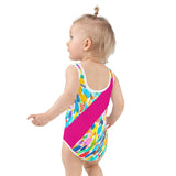 ELLE F WADE P ELLE PINK MISS BERMUDA KID'S SWIMSUIT, Monet