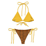 TIGER BAE PARTY ANIMAL RECYCLED STRING BIKINI