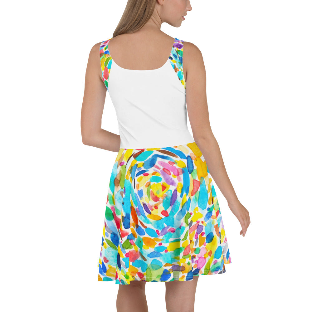 CHURCH & STATE GOM-BAE DRESS, Watercolor Skirt