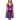 CHURCH & STATE GOM-BAE DRESS, Multi Back Straps,Purple