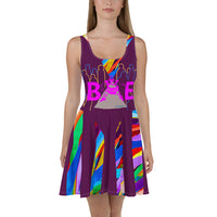 CHURCH & STATE GOM-BAE DRESS, Multi Back Straps,Purple