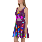 CHURCH & STATE GOM-BAE DRESS, Multi Back Straps,Purple