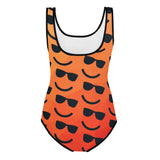 COOLIN DEHELLOUT Youth Swimsuit, Orange multi