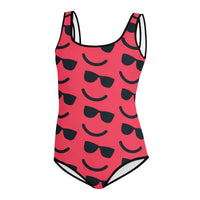 COOLIN DEHELLOUT Youth Swimsuit, Radical Red