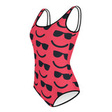 COOLIN DEHELLOUT Youth Swimsuit, Radical Red