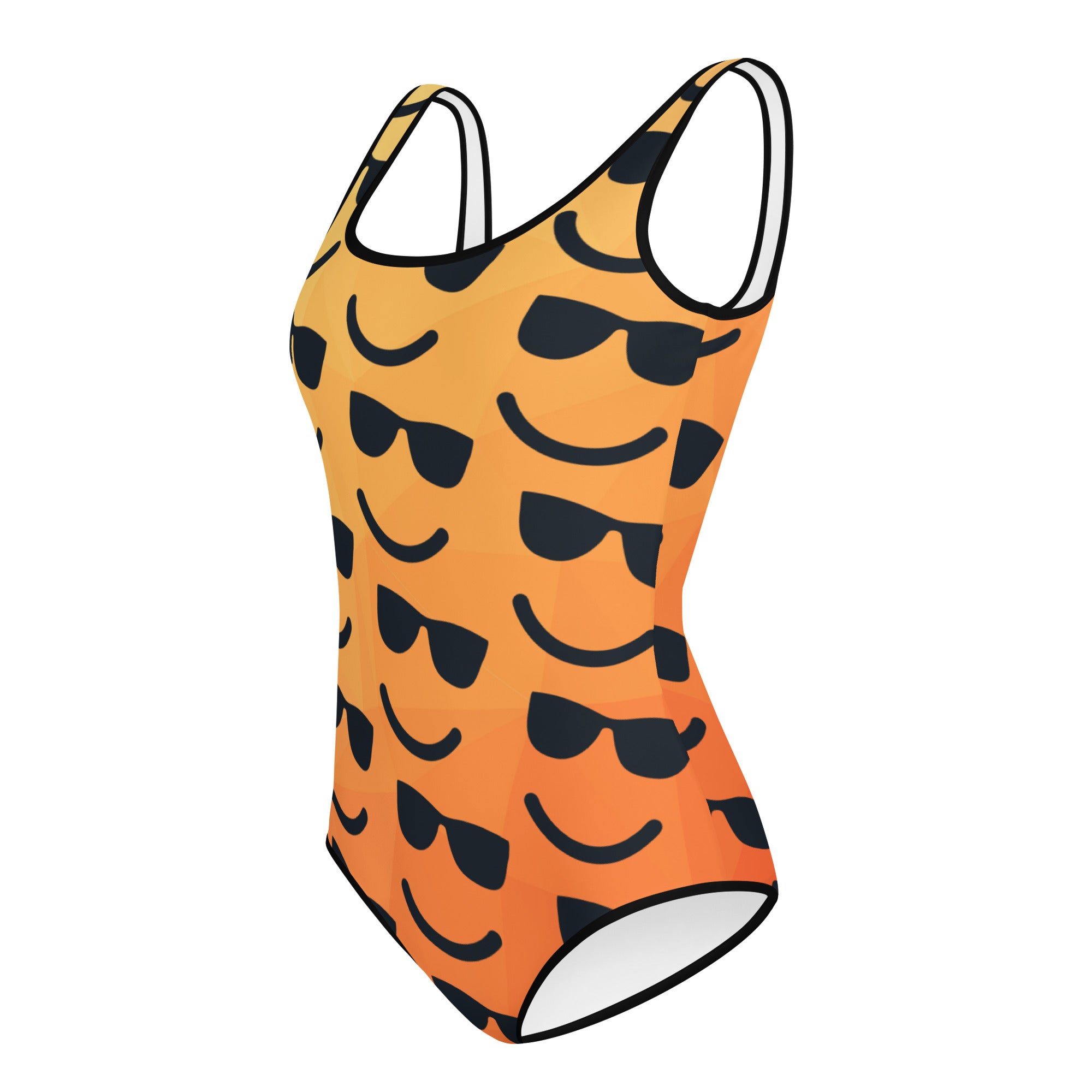 COOLIN DEHELLOUT Youth Swimsuit, Orange multi