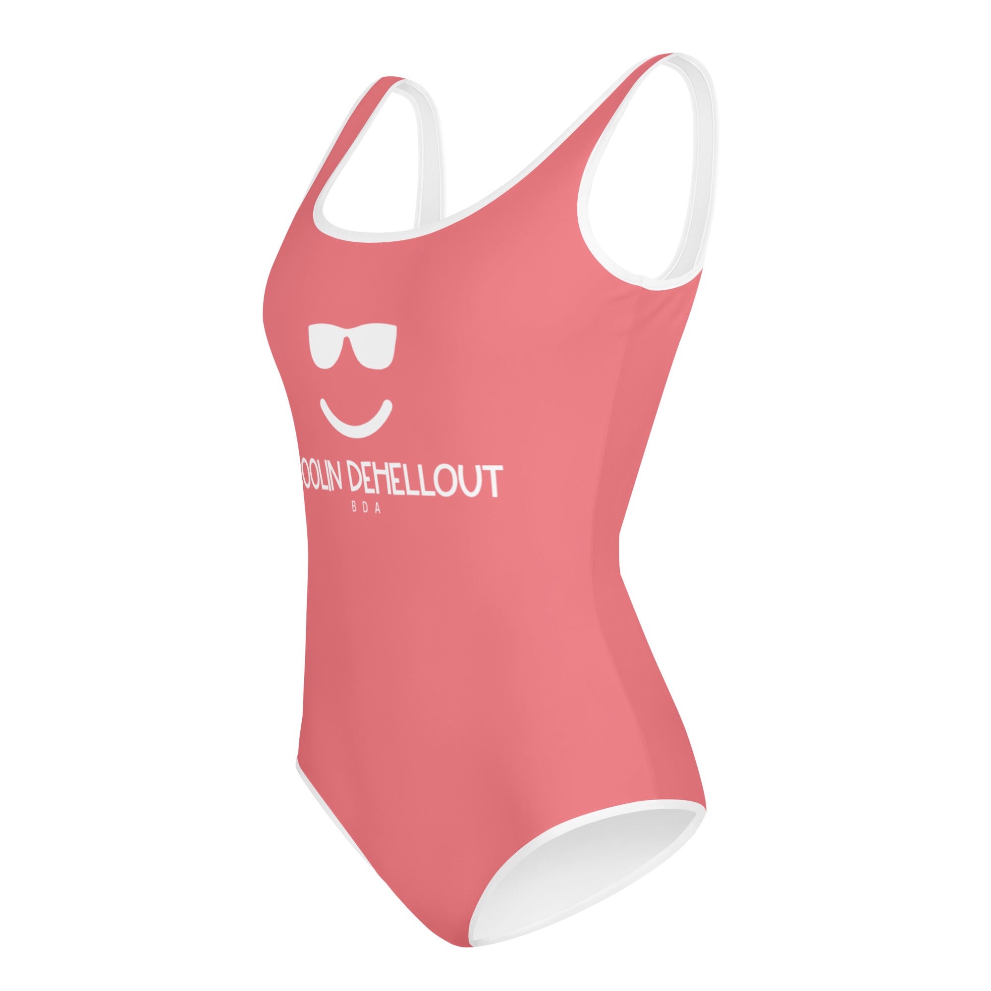 COOLIN DEHELLOUT KID'S SWIMSUIT, Salmon